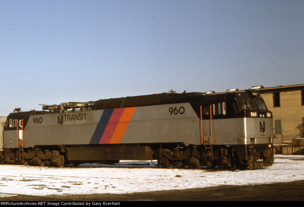 NJT E60 #960 - New Jersey Transit